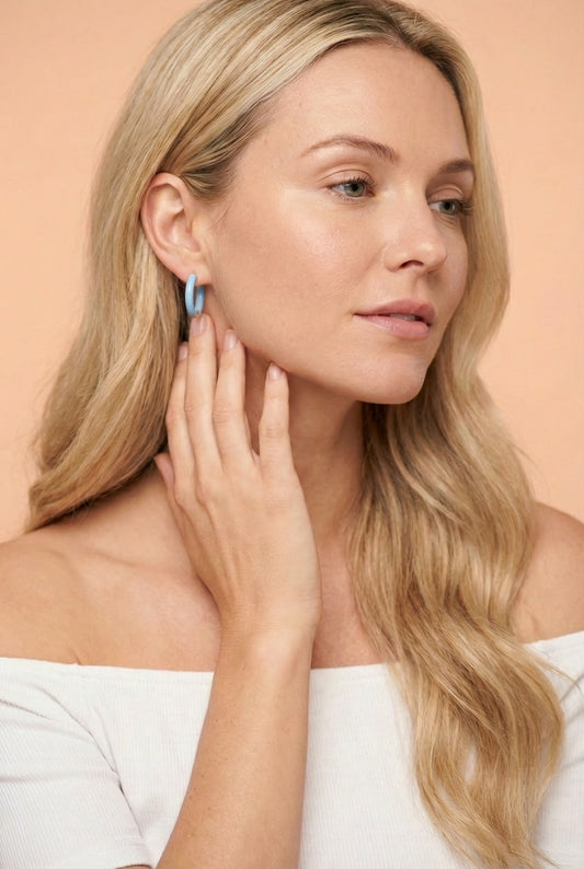 Pendientes Cerchio Blu